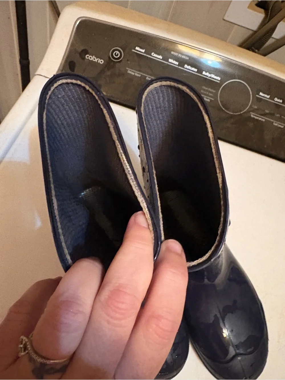 N/A waterproof navy